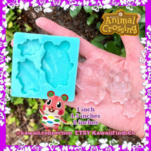 Load image into Gallery viewer, Apple Hamster (3 sizes) from Animal Crossing Switch AC Villager Silicone Mold Palette for Custom Figure for Keychain Charm
