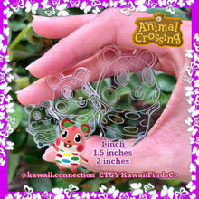 Load image into Gallery viewer, Apple Hamster (3 sizes) from Animal Crossing Switch AC Villager Silicone Mold Palette for Custom Figure for Keychain Charm
