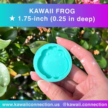 Load image into Gallery viewer, Multiple Size Options of Cutie Kawaii Frog Silicone Mold for Custom Resin Dangle Earrings Charms Stitch Marker
