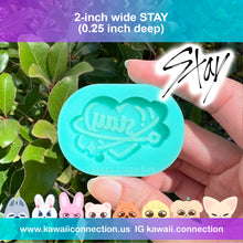Load image into Gallery viewer, Stray Kids or Stay 2-inch wide Heart Design (0.25 inch deep)K-Pop Silicone Mold for Resin
