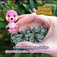Load image into Gallery viewer, Marina (3 sizes) from Animal Crossing Switch AC Villager Silicone Mold Palette for Custom Figure for Keychain Charm
