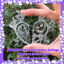 Load image into Gallery viewer, 3 inches NBC True Love Characters Collage Detailed Silicone Mold for Custom Resin Decor or Bag Charms SEE DESCRIPTION for size details
