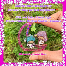 Load image into Gallery viewer, 2 SIZES available - 1 inch tall or 1.75 inch tall Twins Silicone Mold for Custom Resin Deco Bag Keychain Pendant Charms DIY
